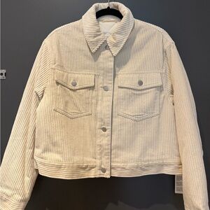 ASOS Cream Corduroy Jacket